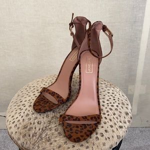 Topshop cheetah heels